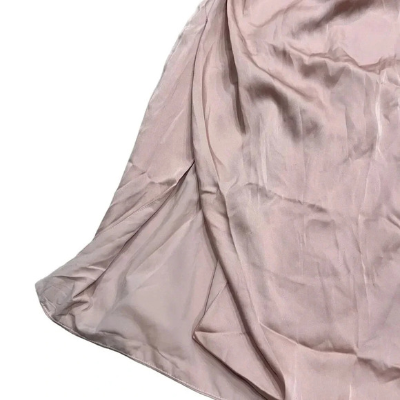 Stylestalker Pink Avianna Front Slit Faux Wrap Slip Dress M - Picture 2 of 5